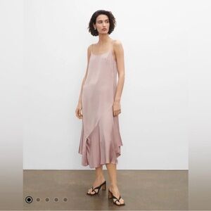 Club Monaco Scoop Neck Asymmetric Dress 00